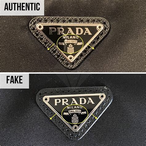 fake prada lining|how to authenticate prada.